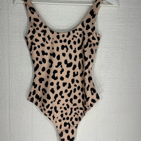 Princess Polly animal print bodysuit size 4 - Picture 6 of 11